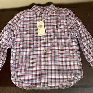 Polo Ralph Lauren Button Down Sz 4 Boys